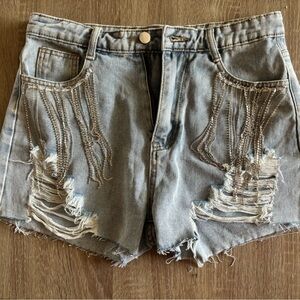 Pink Lilly Jean Shorts